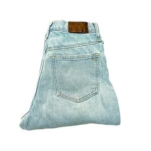 Madewell The Perfect Vintage Jean Light Wash Denim Zip Fly Size 25